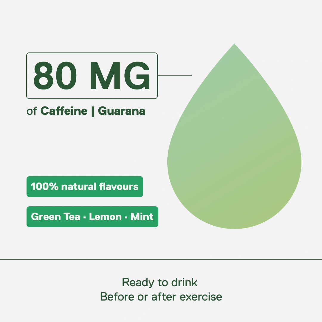 Energy Collagen Matcha green tea lemon-mint — matcha, collagen and caffeine for a natural boost