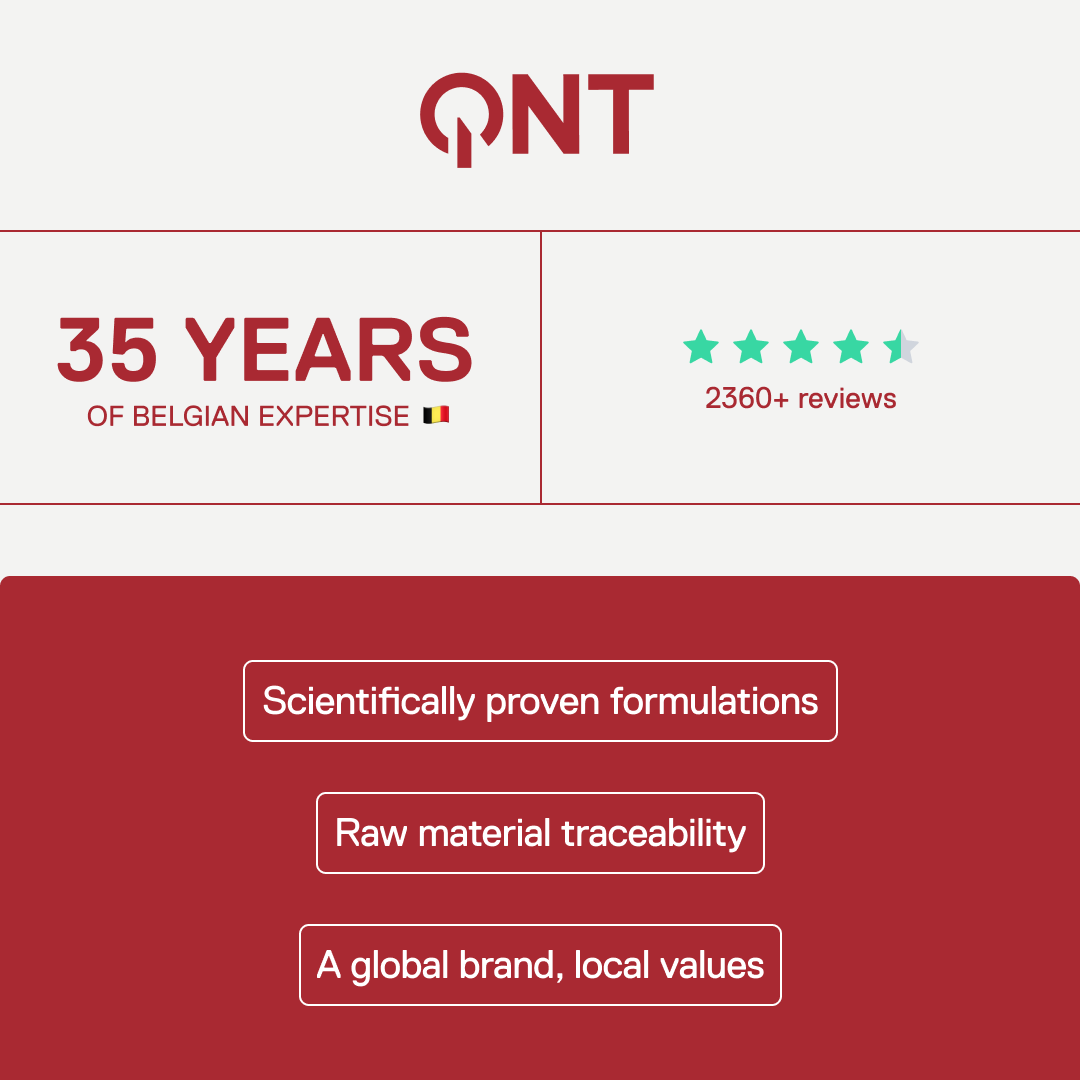 Energy Collagen Matcha raspberry — QNT, Belgian sports nutrition brand for over 30 years