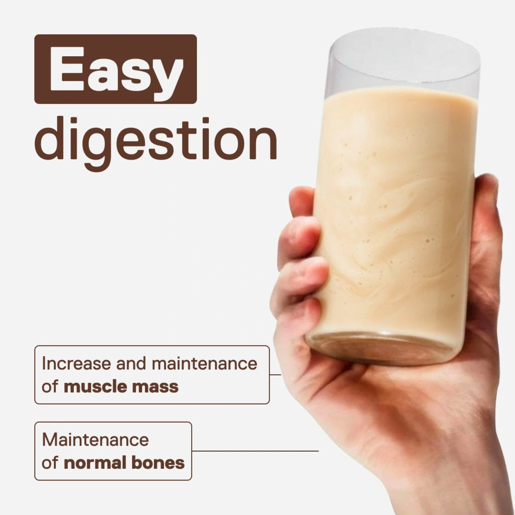 Light Digest Whey QNT Banana flavor to blend - Light texture, perfect for daily routine, 500g bag