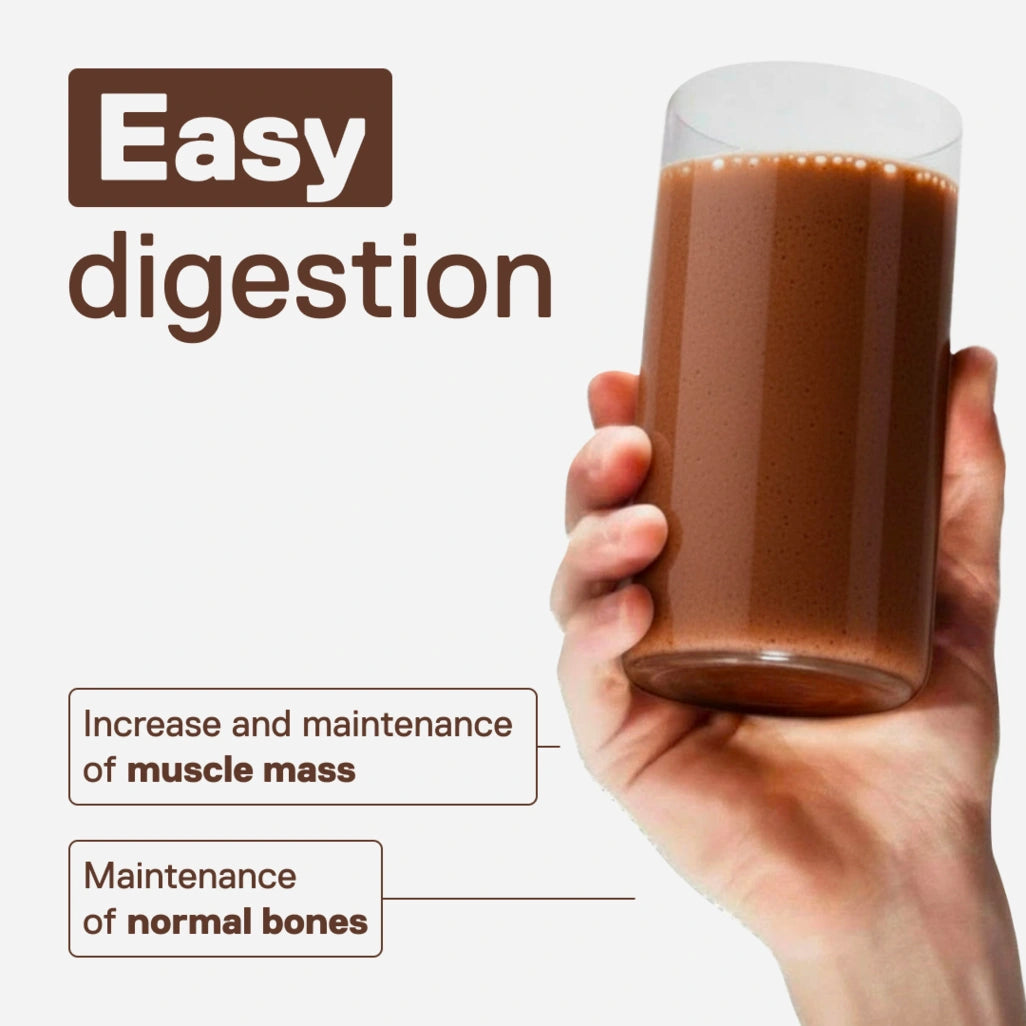 Light Digest Whey QNT Belgian Chocolate flavor to enjoy - Light and chocolatey texture, 500g bag