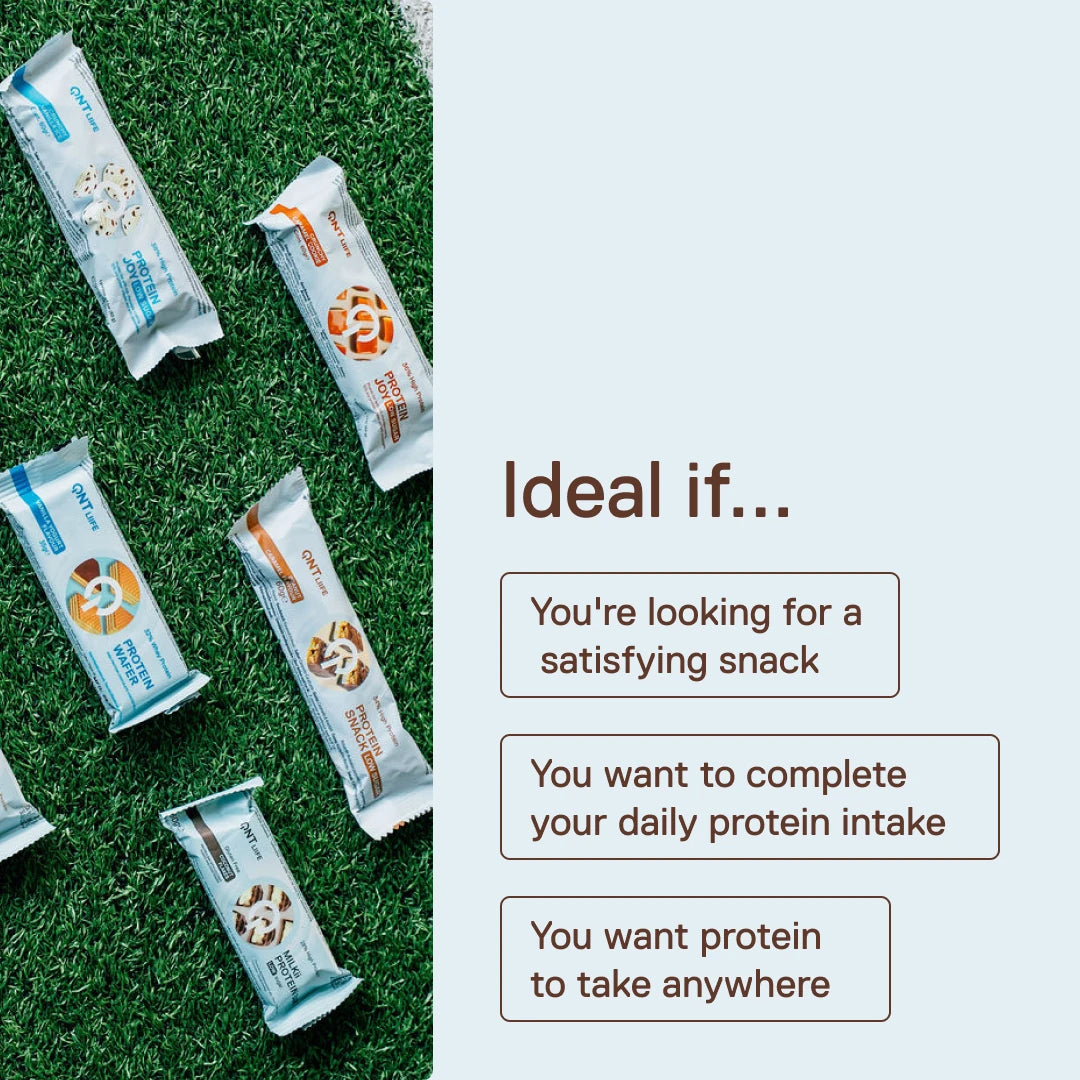 QNT LIIIFE Milkii Protein Bar Coconut Flakes – convenient protein snack to take anywhere