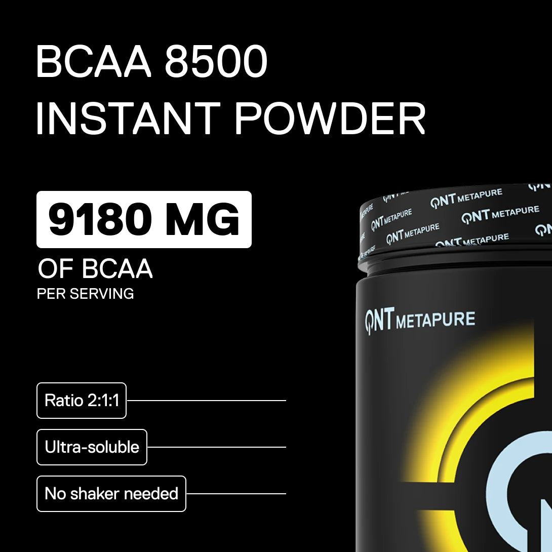 QNT Metapure BCAA 8500 BCAA powder — Lemon — visual 1