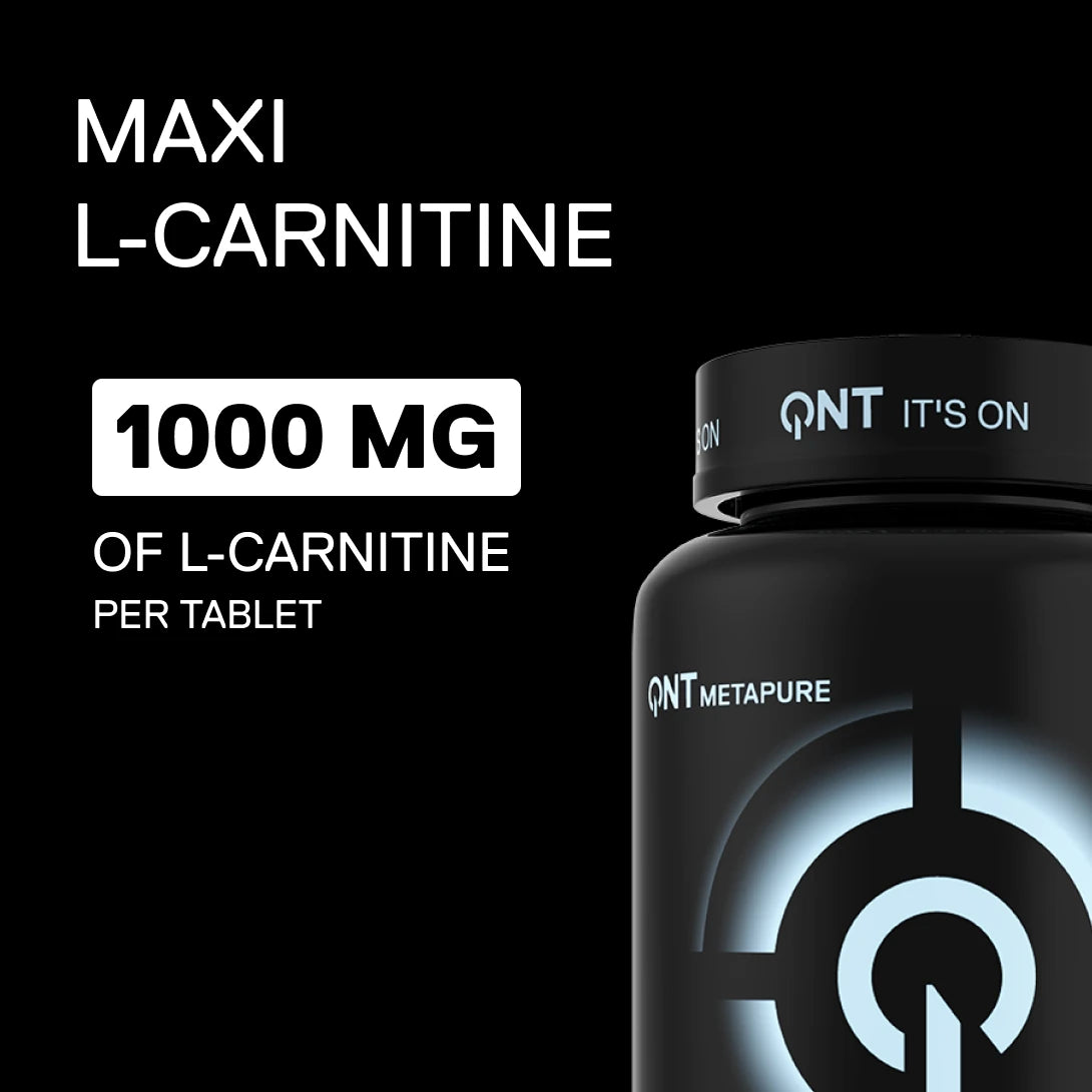 Boost Your Energy to the max with Maxi L-Carnitine 1000 mg