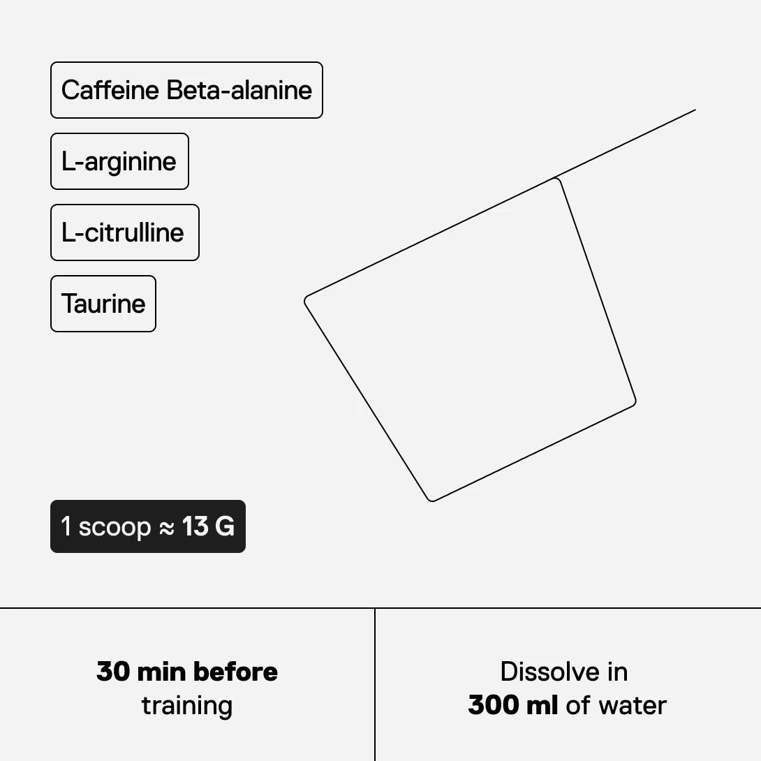QNT Metapure Pre-Workout Overdrive 390 g — visual 2