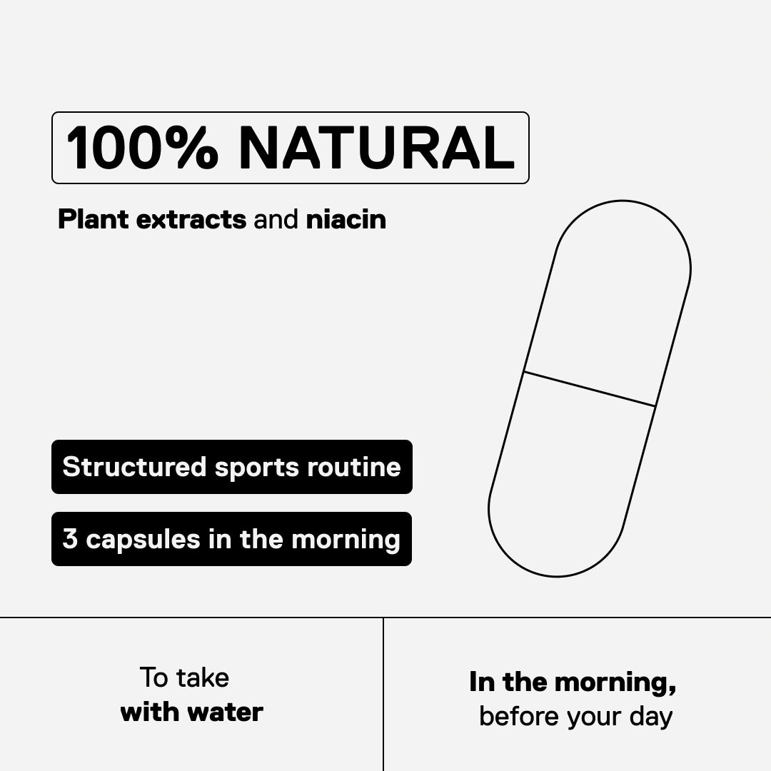 Riptek V2 METAPURE — formula with green tea, red pepper, mate and niacin to support daily effort