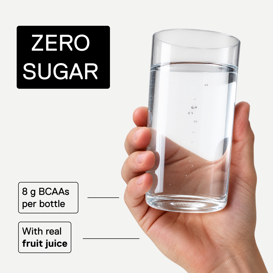 QNT MOVE BCAA 8000 Grapefruit – zéro sucres avec du vrai jus de fruits