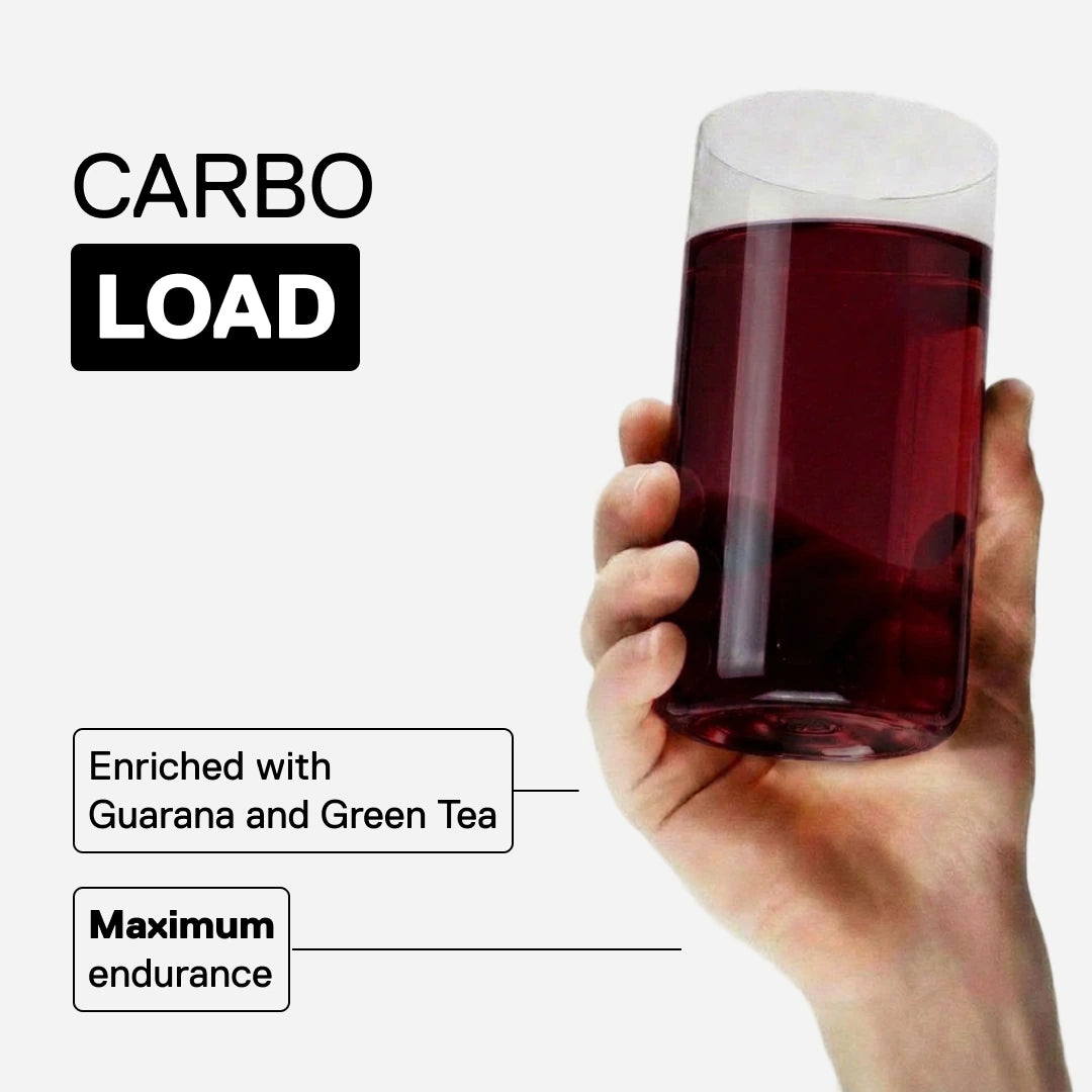 QNT MOVE Carbo Load Superfruit, enriched with guarana and green tea for endurance, ready-to-drink 700 ml