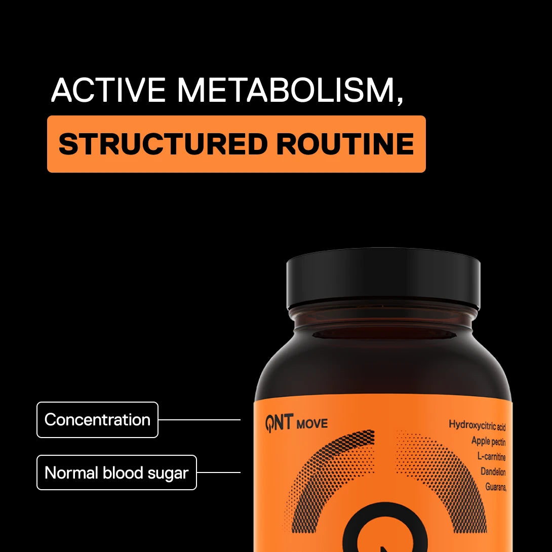QNT MOVE Fat Burner capsules — visual 1