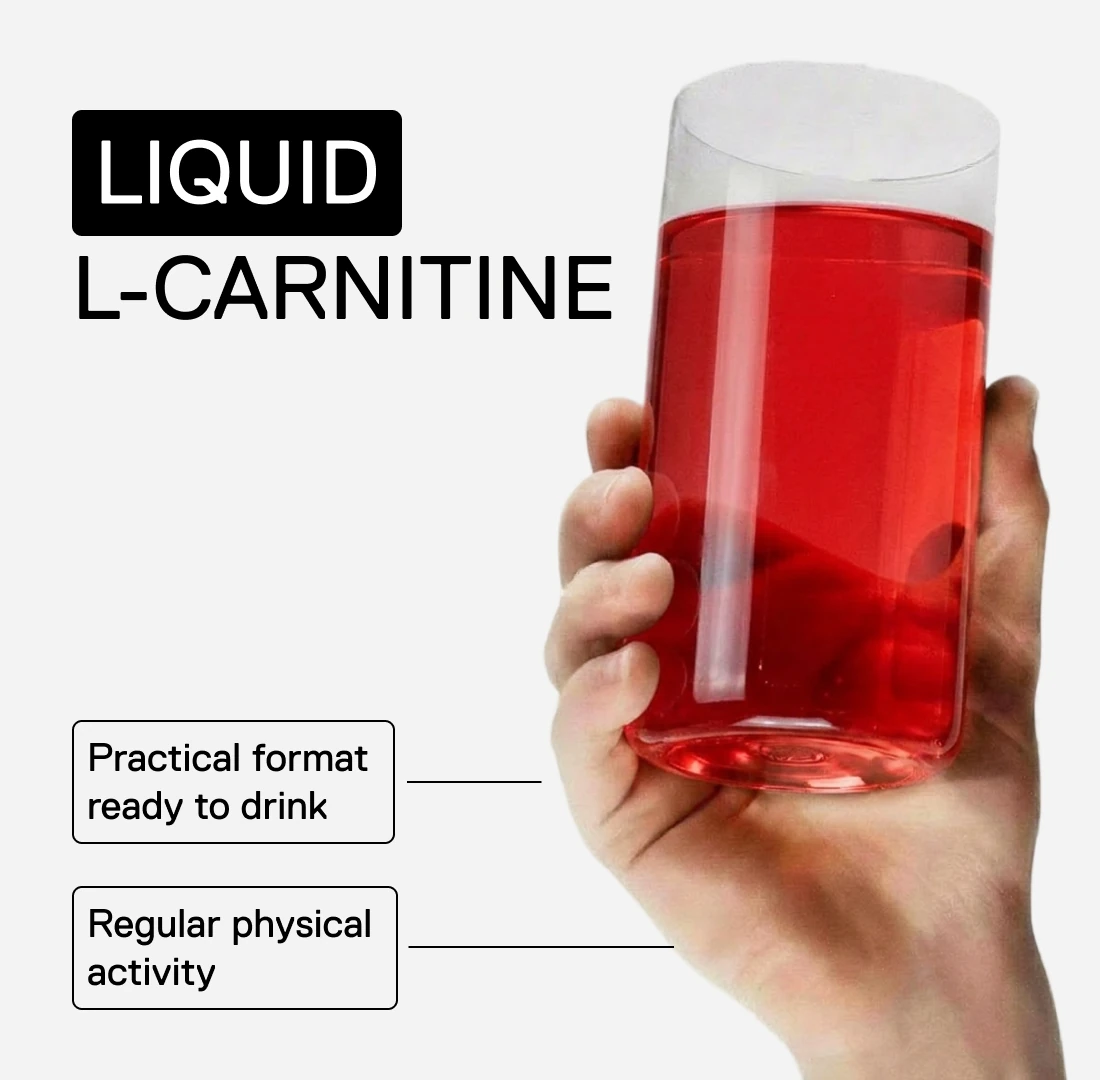 L-Carnitine 2000 mg MOVE cranberry-lemon — how to fit it into a daily training routine