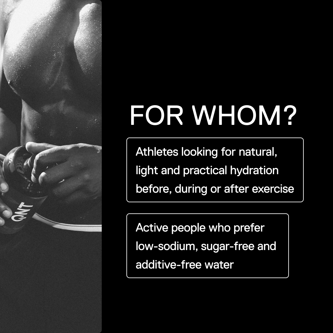 QNT MOVE Sport Water – natural hydration for athletes and active people