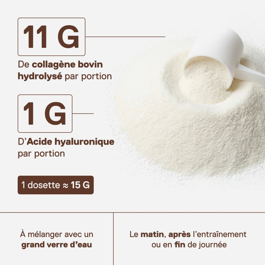 QNT LIIFE Collagen Care - Collagène en poudre enrichi en vitamines C, biotine, zinc et magnésium, format 390 g