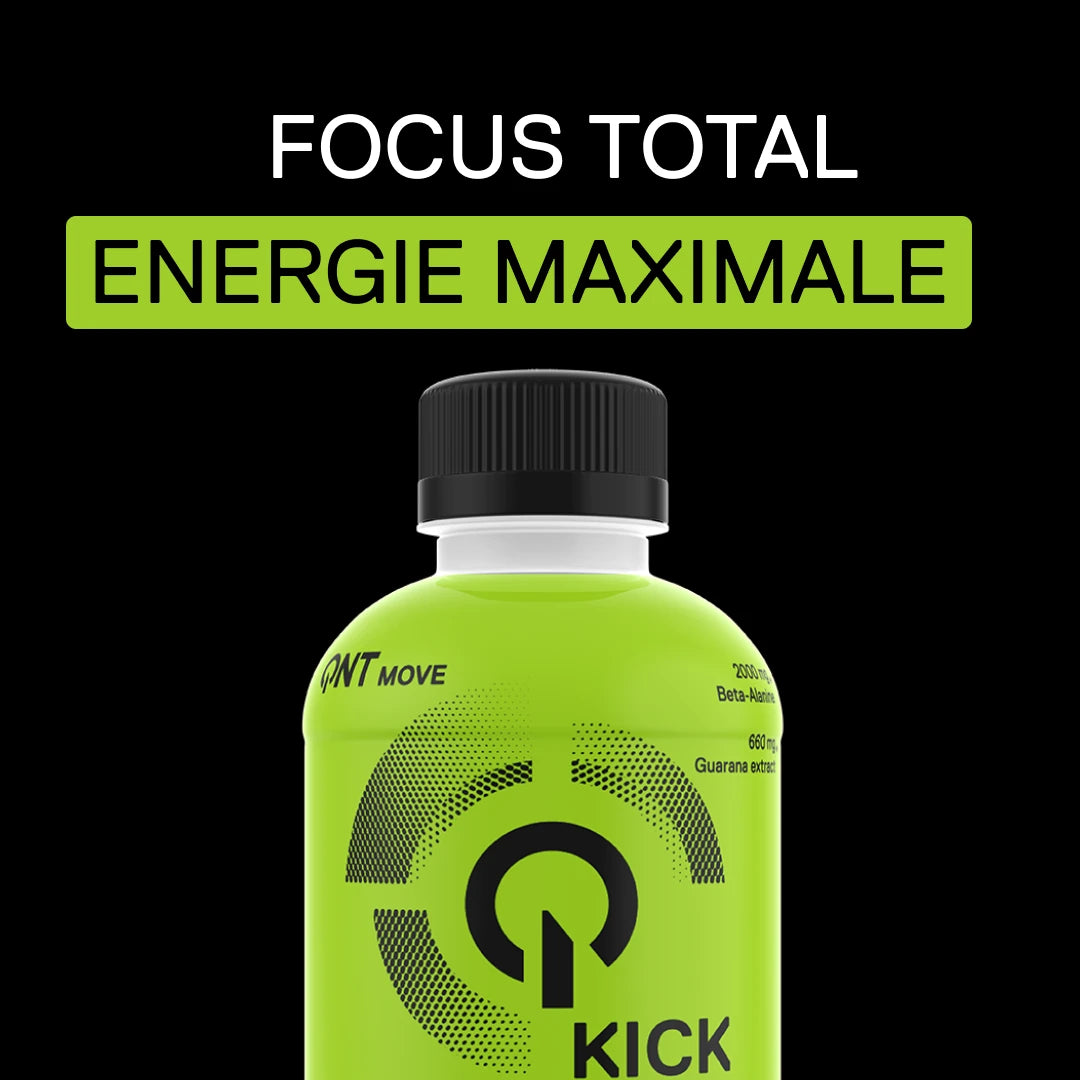QNT MOVE Guarana Kick Citron Citron Vert – énergie maximale