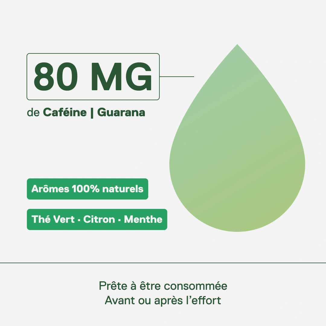 Energy Collagen Matcha thé vert citron-menthe — matcha, collagène et caféine pour un coup de boost naturel