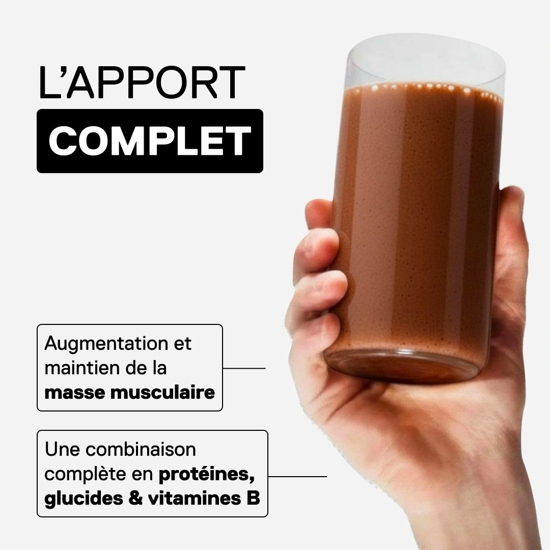 QNT Metapure Muscle Mass 3000 gainer protéiné — Chocolat — visuel 3