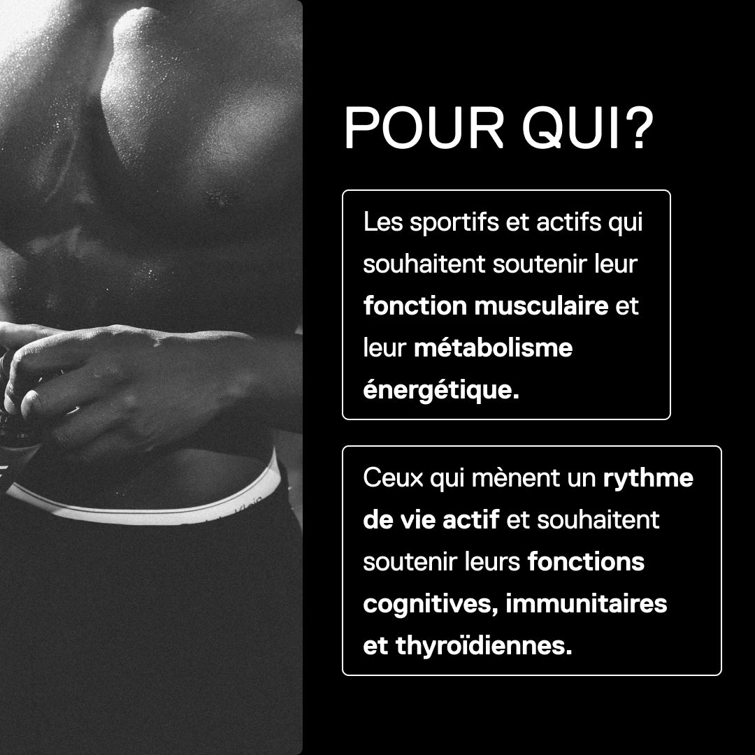 Complément minéral QNT Move pour les sportifs et actifs, soutenant la fonction musculaire et le métabolisme énergétique