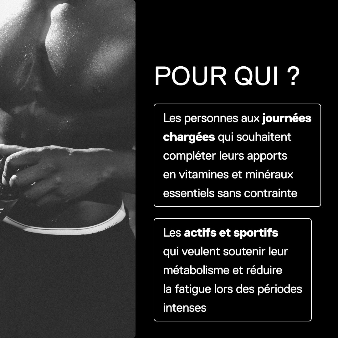 QNT MOVE Daily Vitamins – soutien quotidien en vitamines et minéraux pour les actifs et sportifs