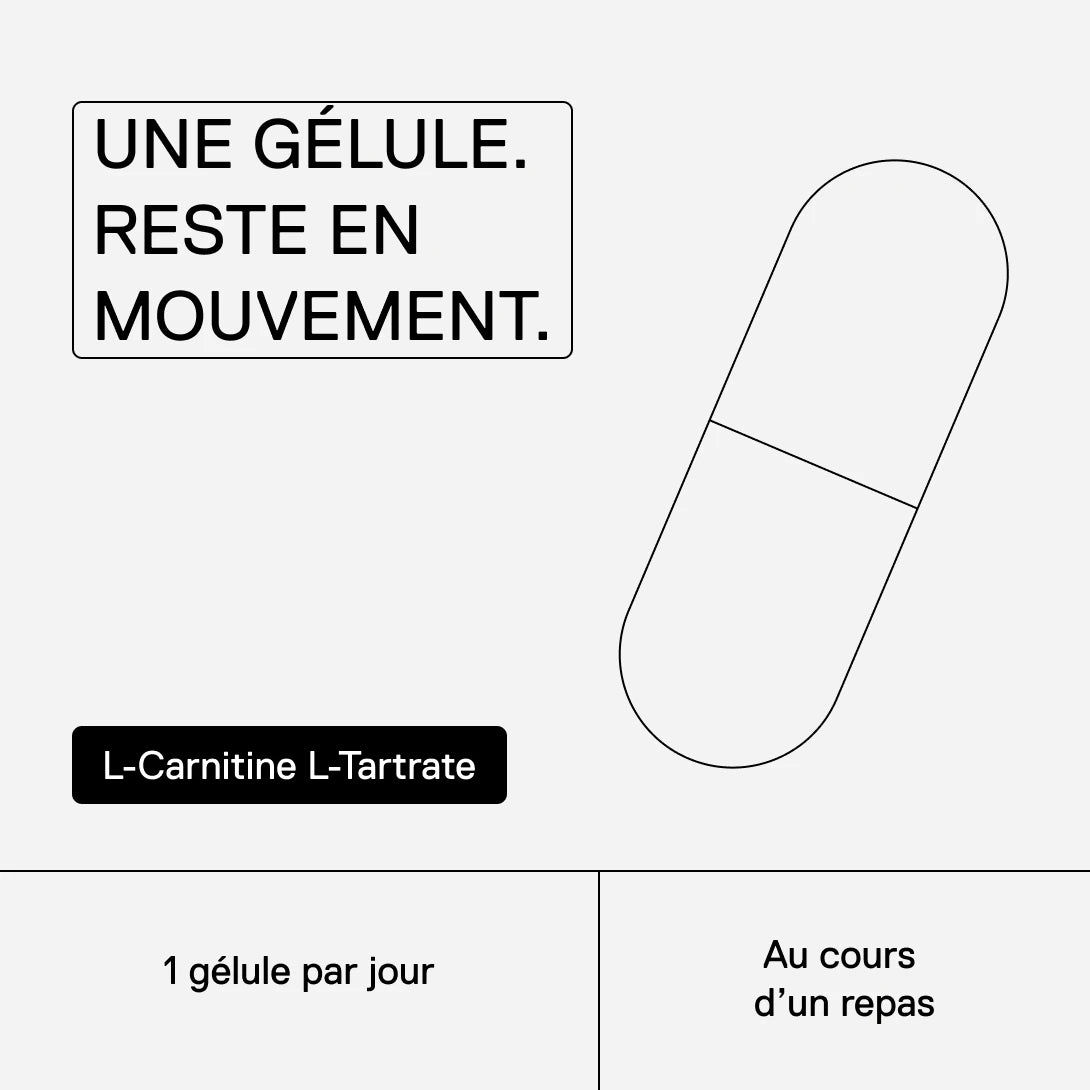 QNT MOVE L-Carnitine – 1 gélule par jour avec un repas