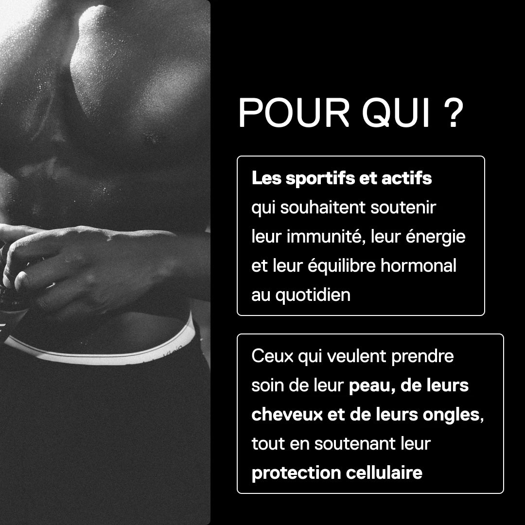 QNT MOVE Zinc pour les sportifs et actifs souhaitant soutenir leur immunité, leur énergie, leur équilibre hormonal et leur protection cellulaire.