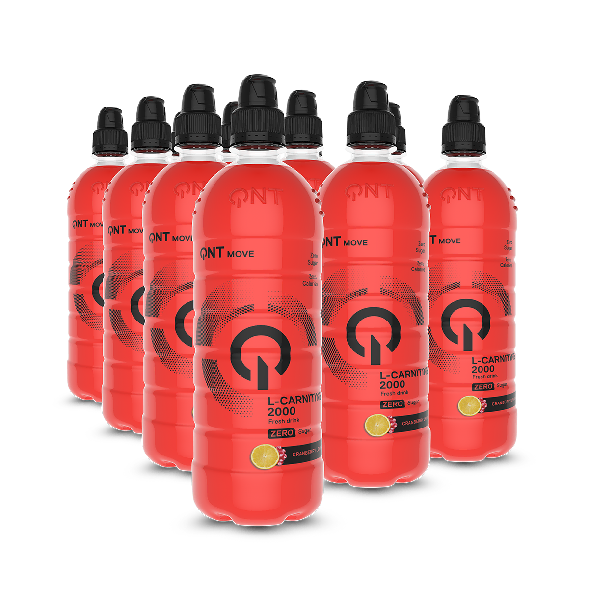 Boisson L-carnitine QNT 2000 mg canneberge-citron 700 ml