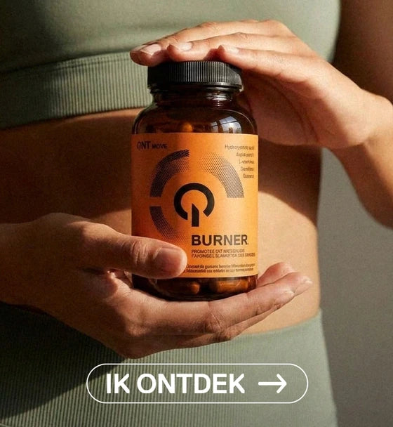 QNT Burner voedingssupplement in de handen