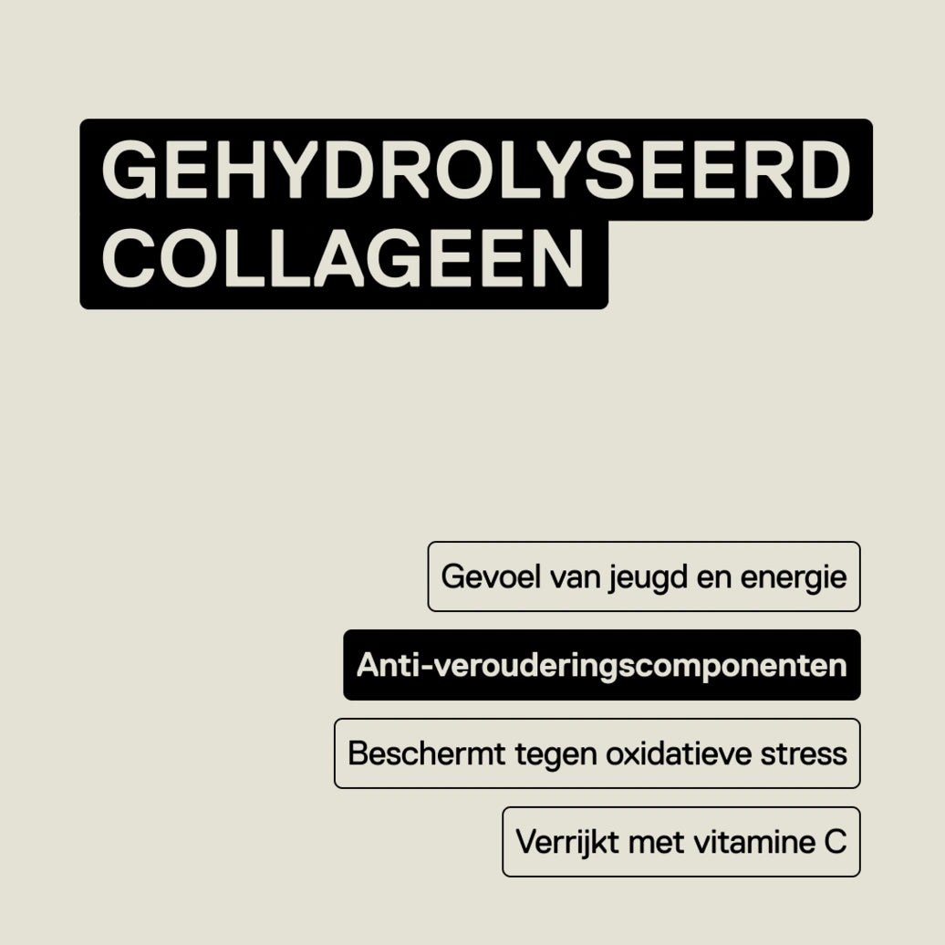 QNT Care Gehydrolyseerd Collageen - Schoonheid van de huid, collageen in capsules met vitamine C, voedingssupplement voor welzijnsroutine, 90 capsules