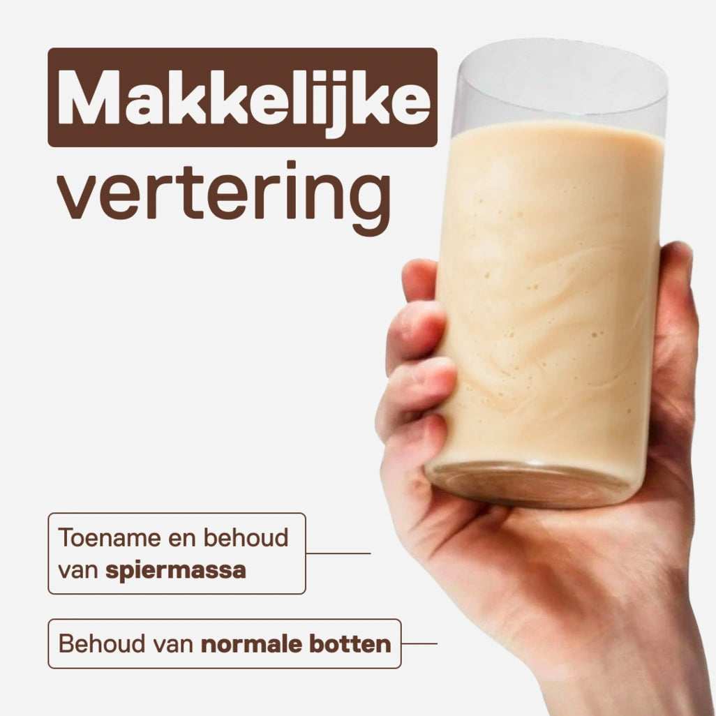 Light Digest Whey QNT smaak Banaan om te mengen - Lichte textuur, ideaal voor dagelijks gebruik, zakje van 500 g