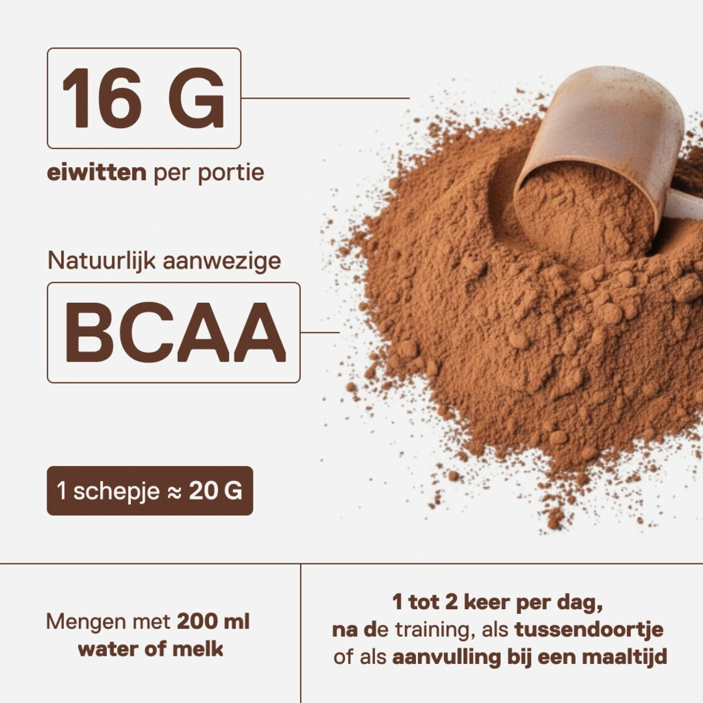 QNT LIIFE Light Digest Whey Protein smaak Belgische chocolade - Rijk aan eiwit, laag in suikers, smaakvol en intens