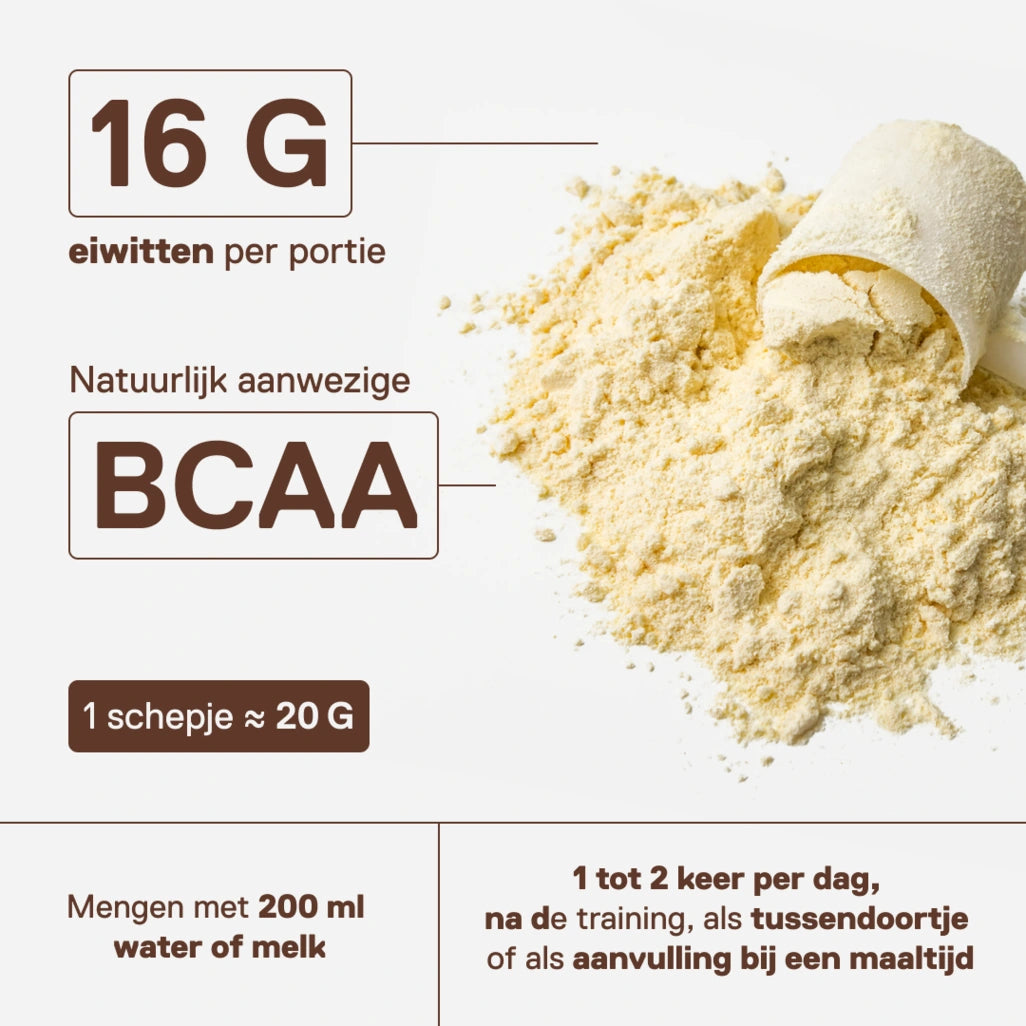 QNT LIIFE Light Digest Whey Protein smaak Kokos - Rijk aan eiwit, laag in suikers, mengt vlot