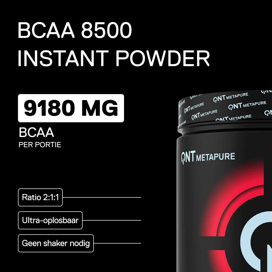 QNT Metapure BCAA 8500 BCAA-poeder — Bosvruchten — visual 1