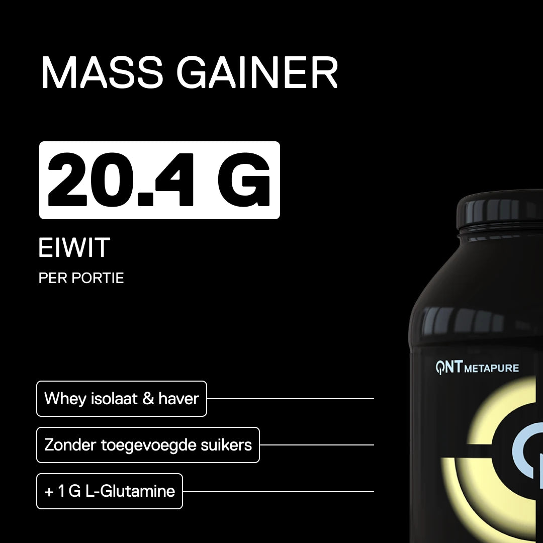 QNT Metapure Mass Whey Isolate Gainer — Vanille — visual 1