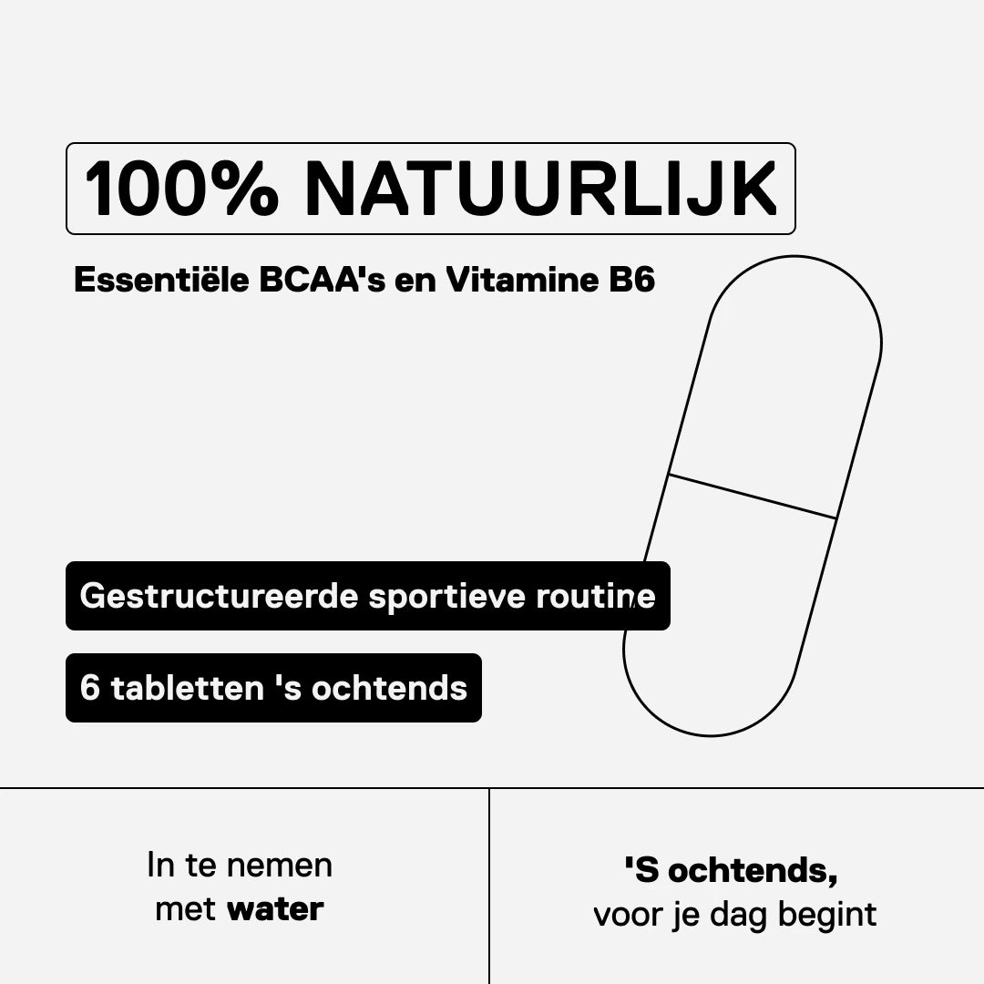 QNT Metapure Matrix BCAA 4800 tabletten — visual 2