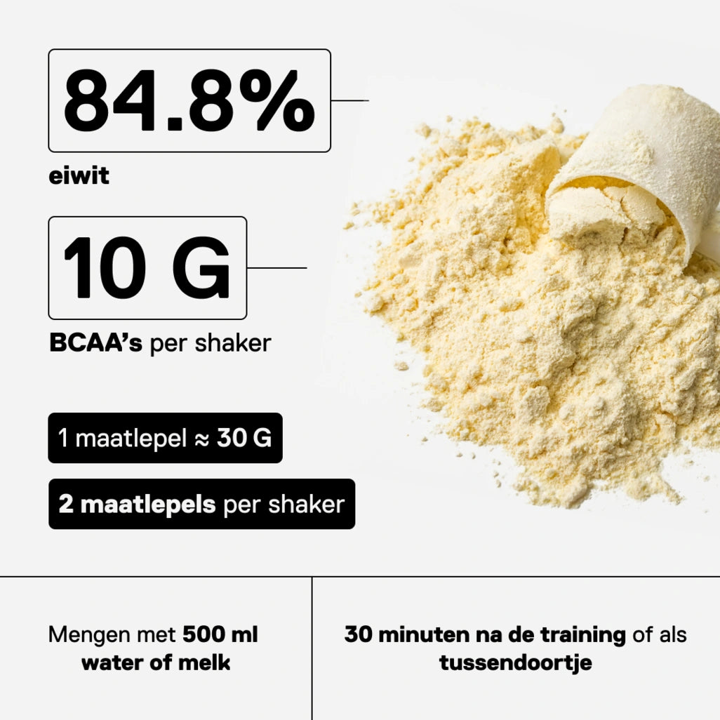QNT Metapure Prime Whey smaak Vanille - Rijk aan eiwit, laag in suikers, ideaal voor dagelijks gebruik