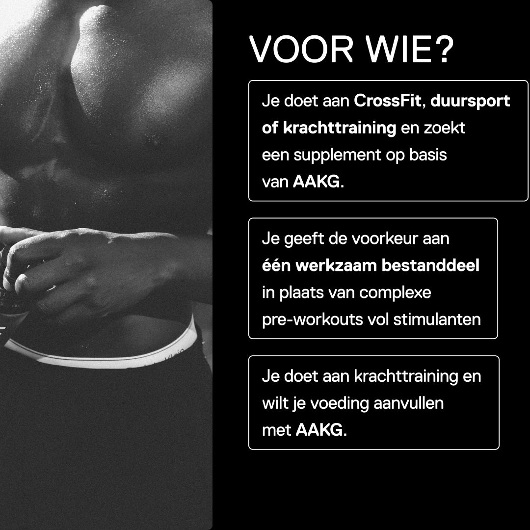 QNT MOVE AAKG supplement voor CrossFit, duursport en krachttraining