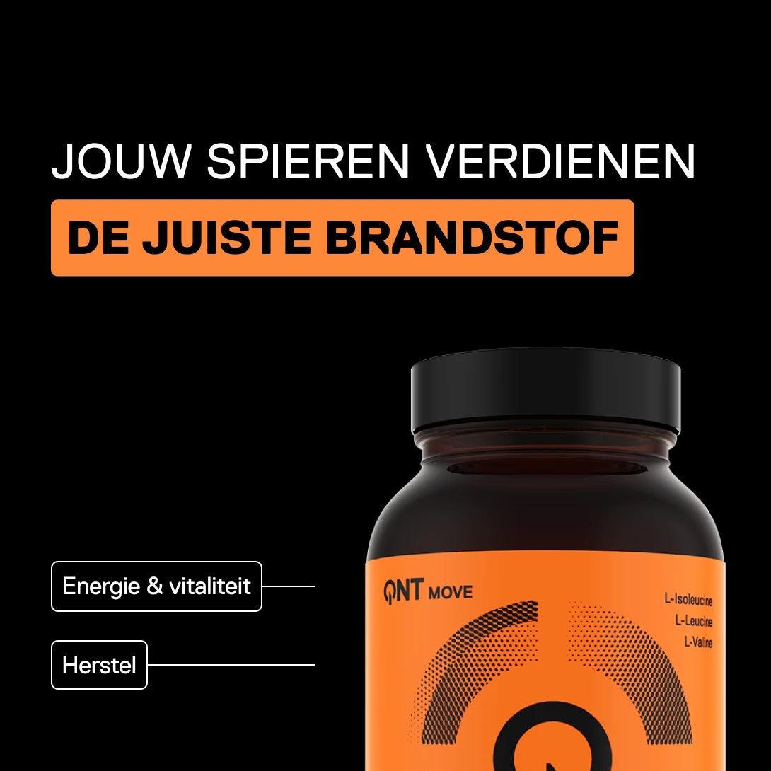 QNT MOVE BCAA en vitamine B6 voor energie, vitaliteit en herstel