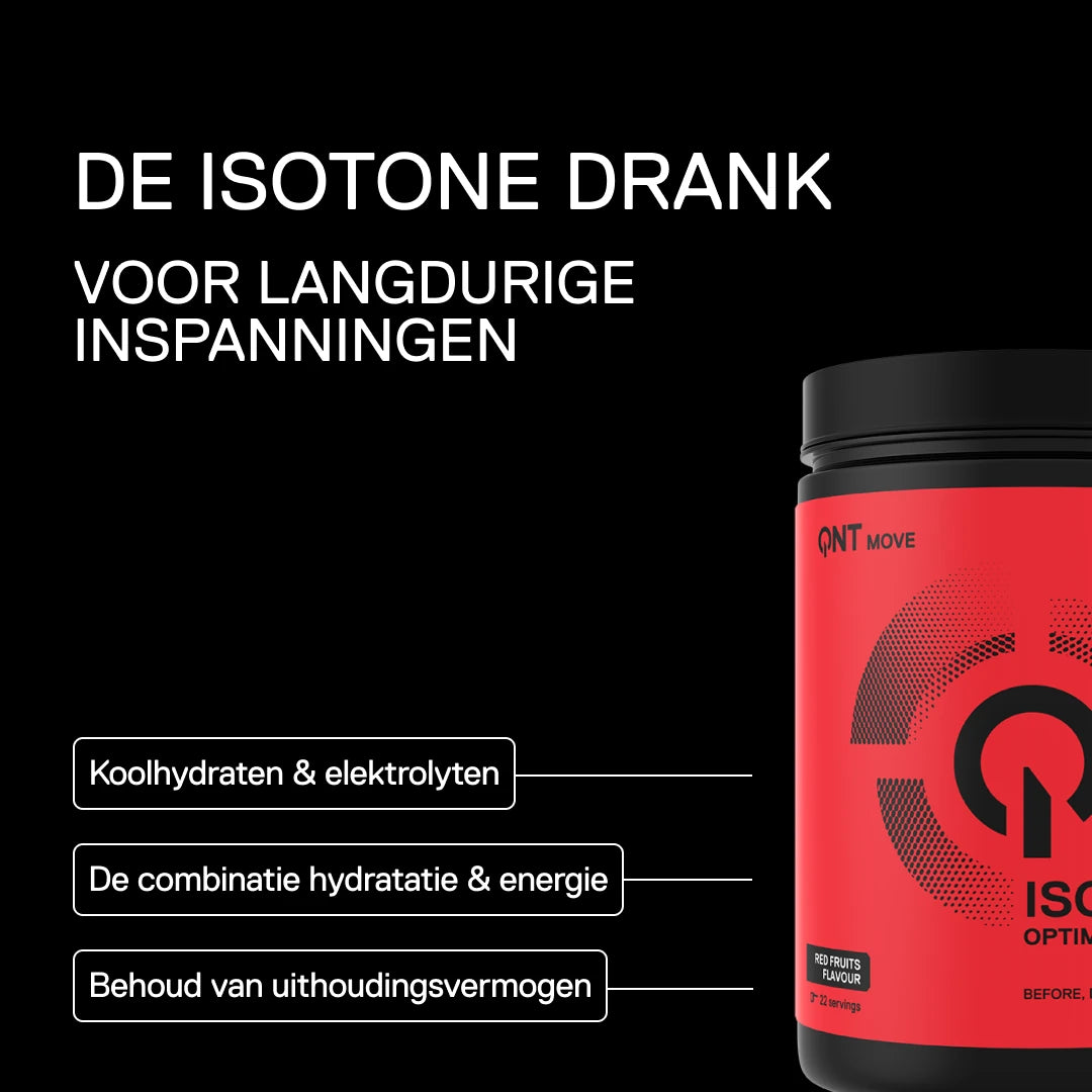 QNT MOVE Isotonic isotone poeder smaak Rode vruchten, visueel 1
