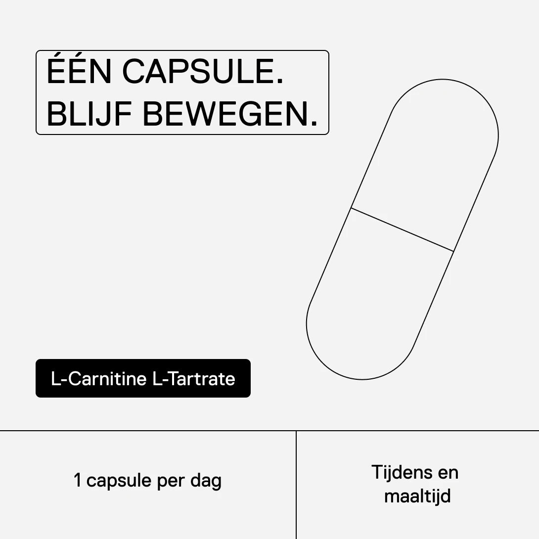 QNT MOVE L-Carnitine – 1 capsule per dag bij een maaltijd