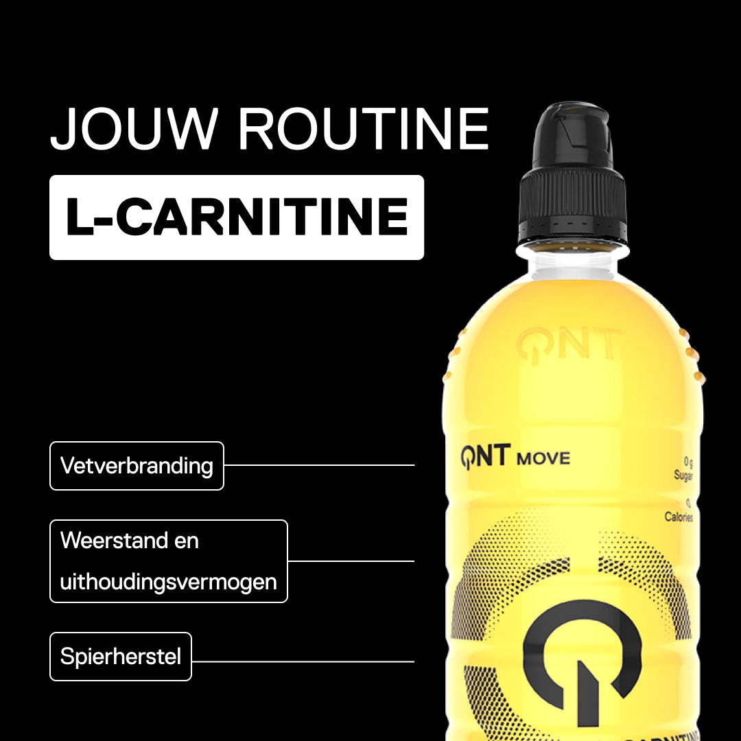 L-Carnitine 2000 mg MOVE sinaasappel — ready-to-drink drank 700 ml voor een actieve levensstijl