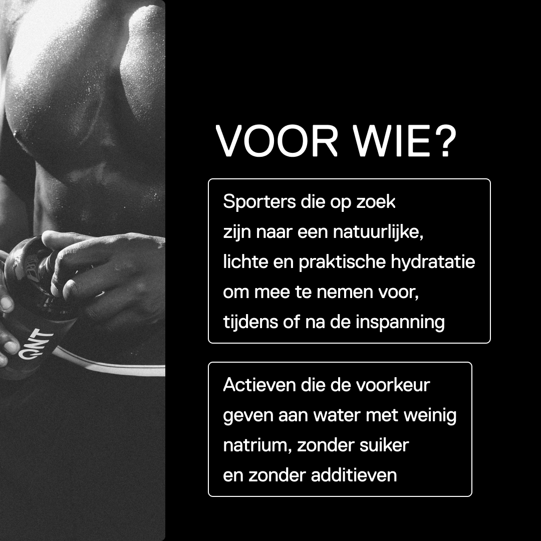 QNT MOVE Sport Water – natuurlijke hydratatie voor sporters en actieve mensen