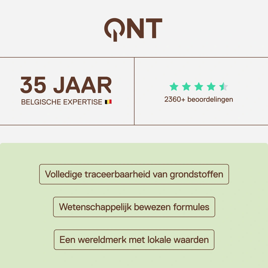 QNT Sport — Belgisch merk dat al meer dan 30 jaar inzet op plantaardige sportvoeding