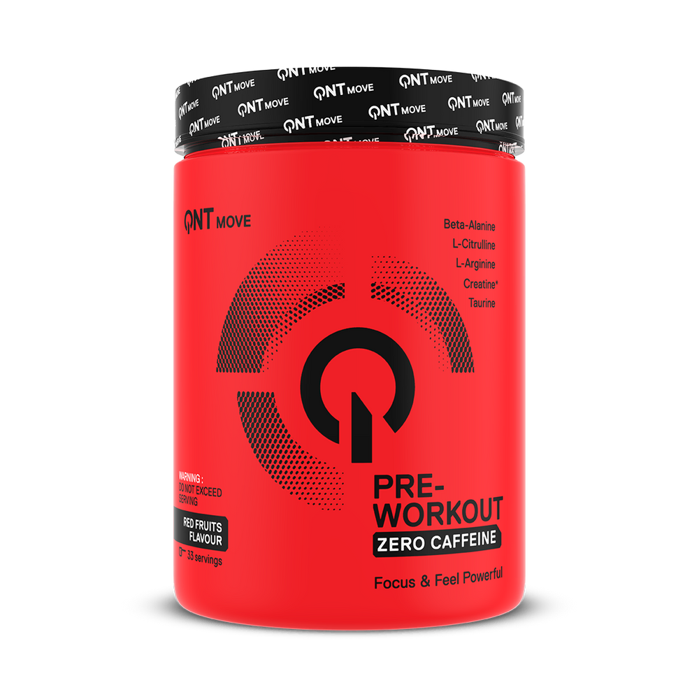 Complément alimentaire QNT Pre-Workout Pump RX 300 g, formule pré-entraînement en poudre à diluer