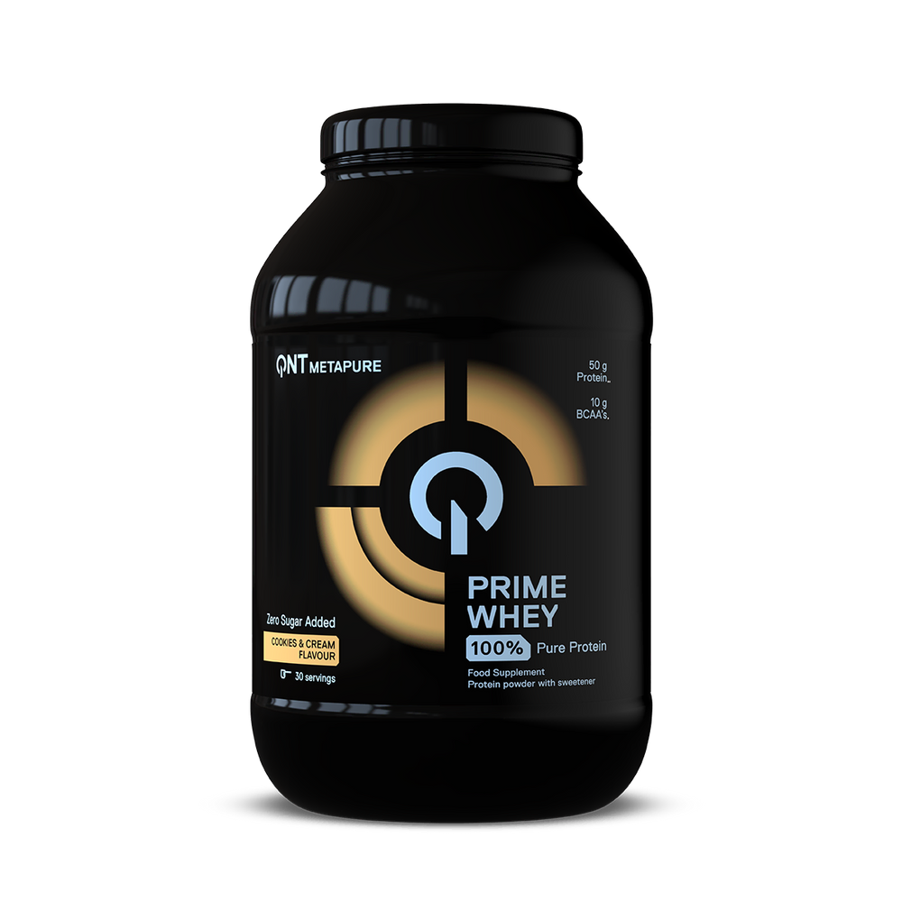 Prime Whey Protéine QNT Cookie 908 g, protéine whey en poudre