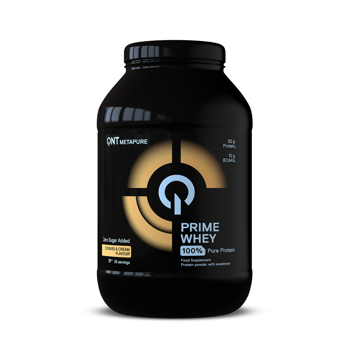 Prime Whey Protéine QNT Cookie 908 g, protéine whey en poudre