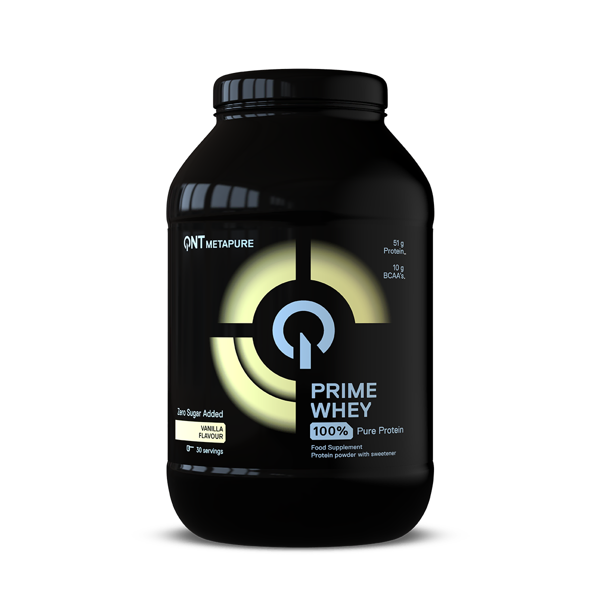 Prime Whey Protéine QNT Vanille 908 g, protéine whey en poudre
