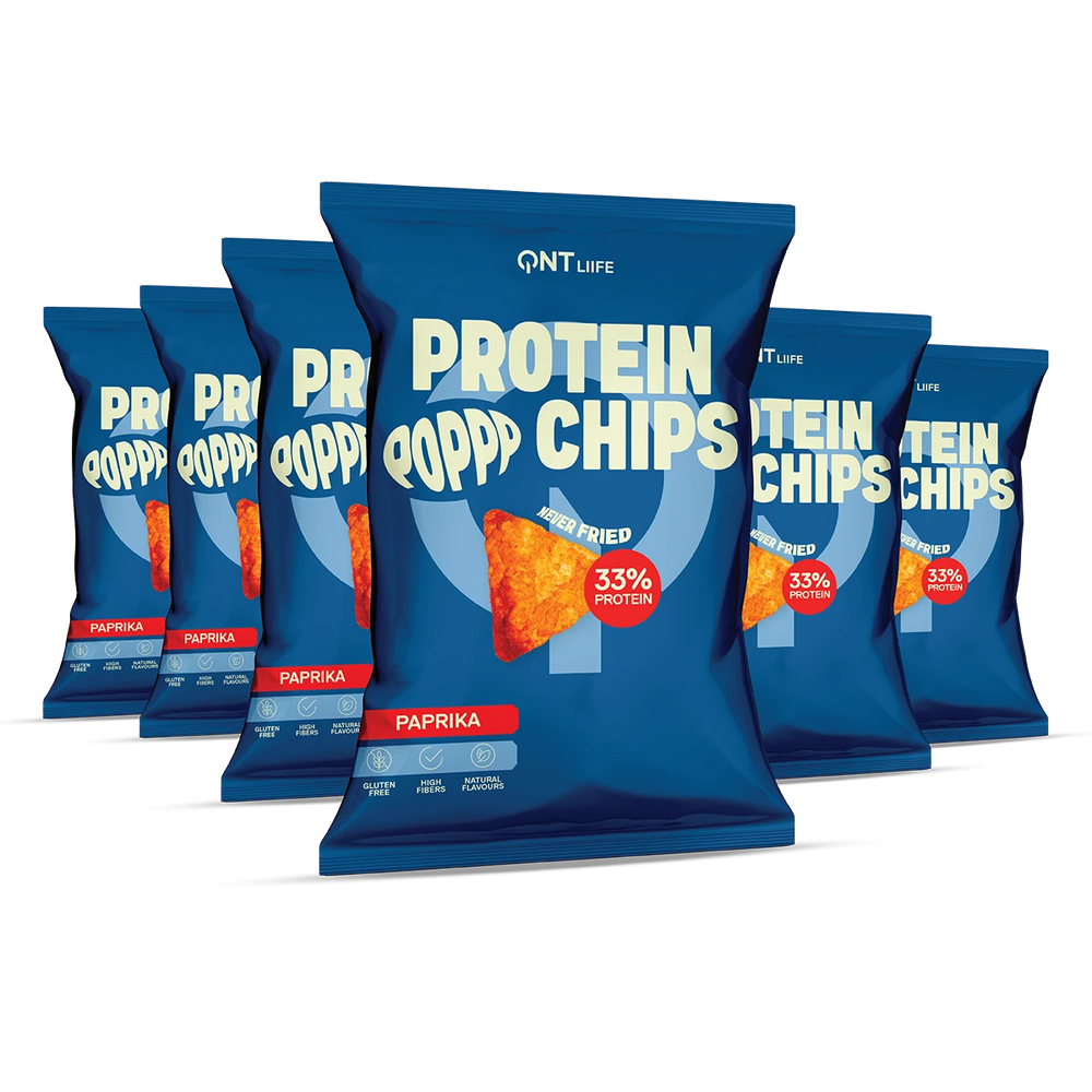 Chips protéinées QNT Protein Chips paprika 50 g