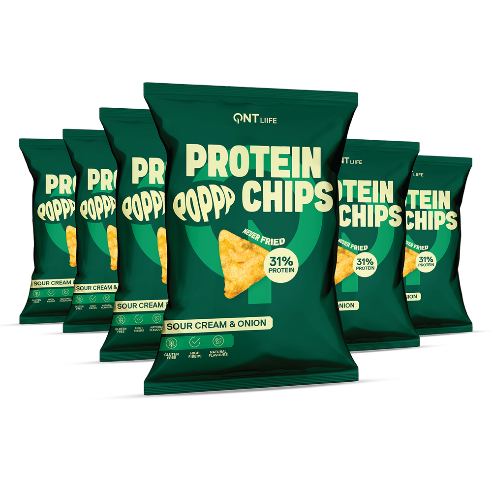 Chips protéinées QNT Protein Chips crème aigre oignon 50 g