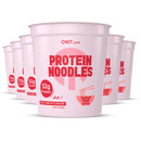 Protein Noodles QNT saveur kimchi épicé, nouilles riches en protéines au goût fermenté coréen, repas instantané prêt en 5 minutes