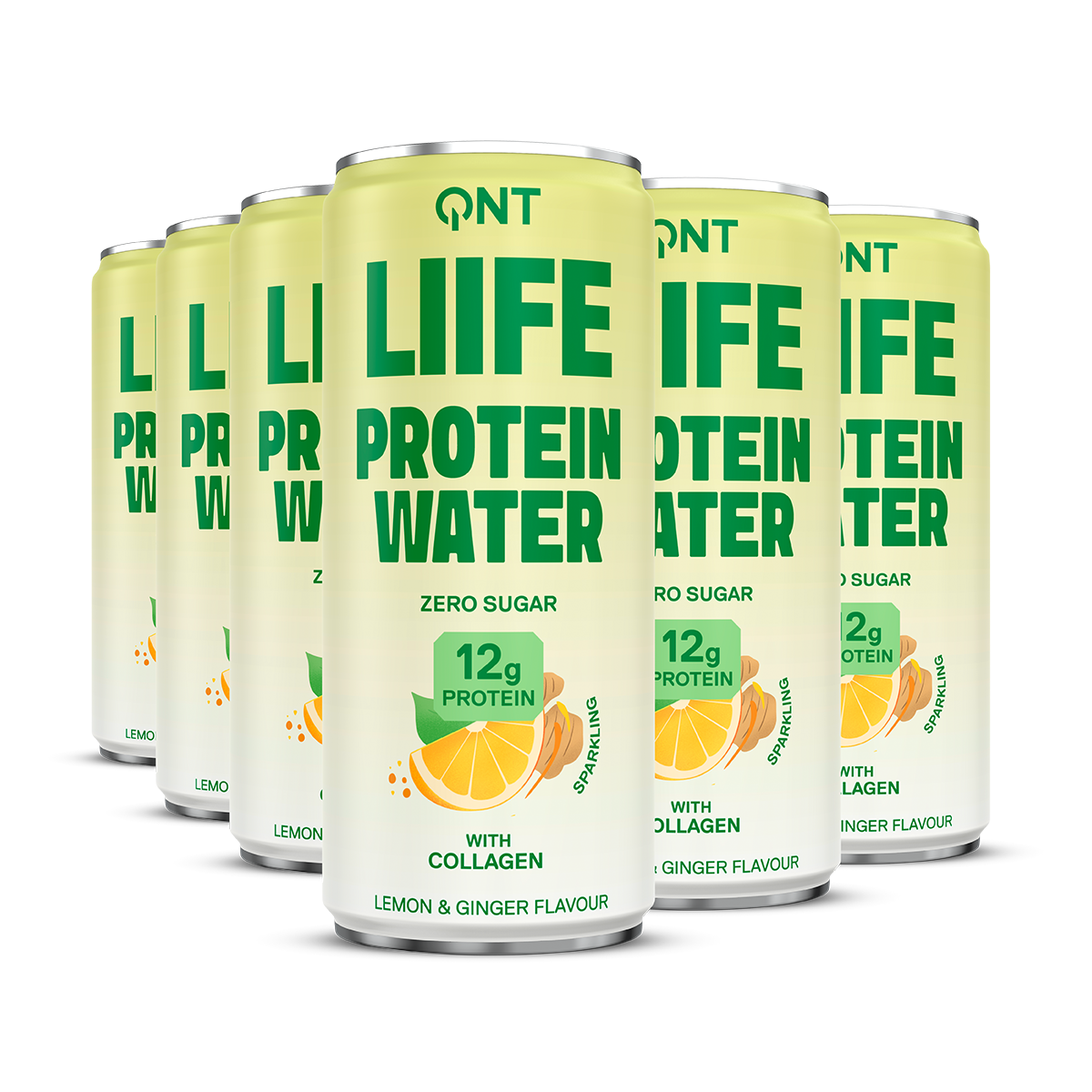Protein Water QNT Liife citron gingembre 330 ml