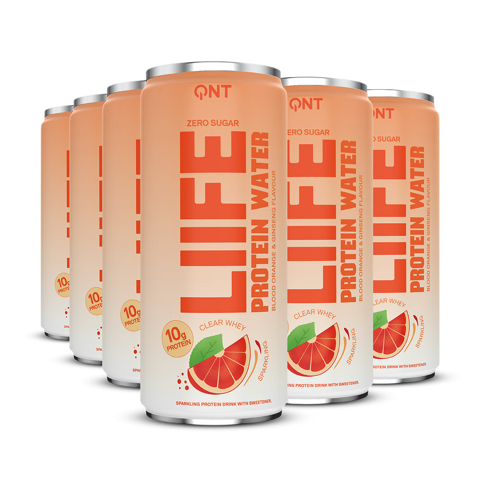 Protein Water QNT Liife orange sanguine ginseng 330 ml