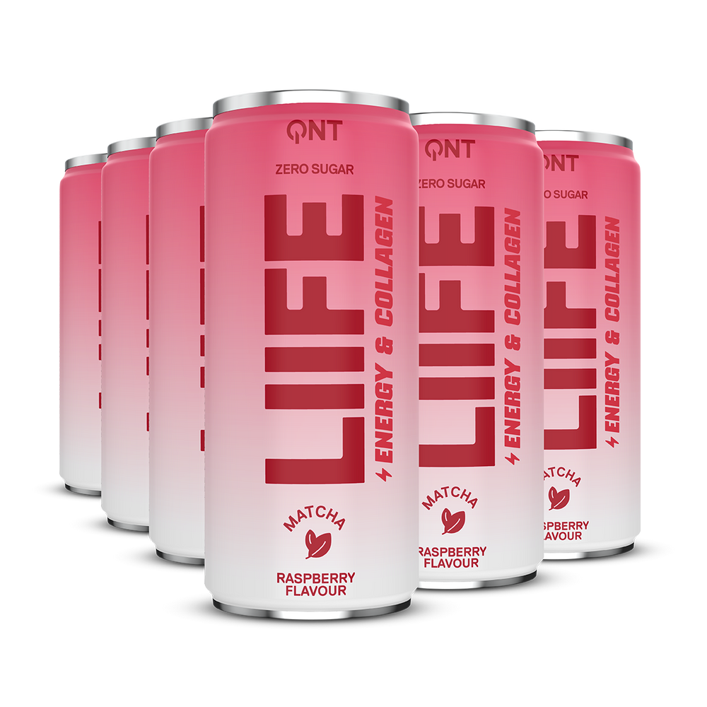 Boisson Energy Collagen Matcha QNT framboise 250 ml