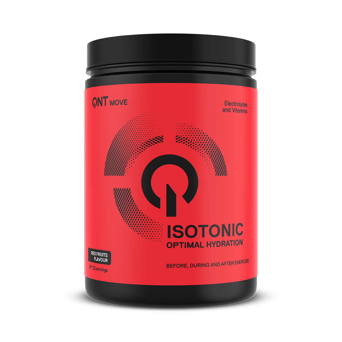 Poudre isotonique QNT Isotonic Powder fruits rouges 660 g